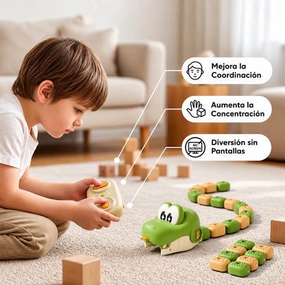 🐍SnakeHunt Pro™ Juego de Alimentar la Serpiente a Control Remoto 🎮