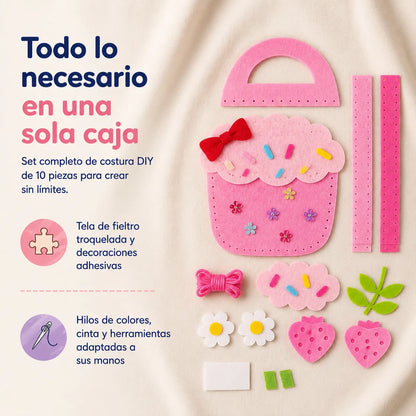🧵FeltCraft Kids™ Kit de Costura DIY✨10 piezas