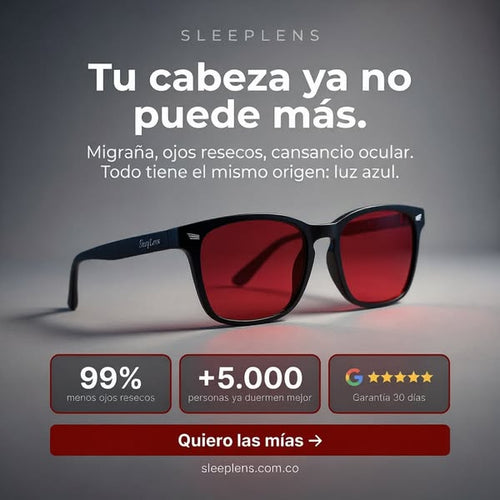 Gafas Terapéuticas para la Migraña y Fotofobia