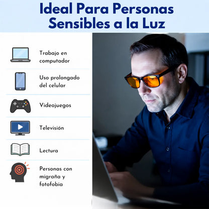 👓 Gafas Terapéuticas para la Migraña y Fotofobia