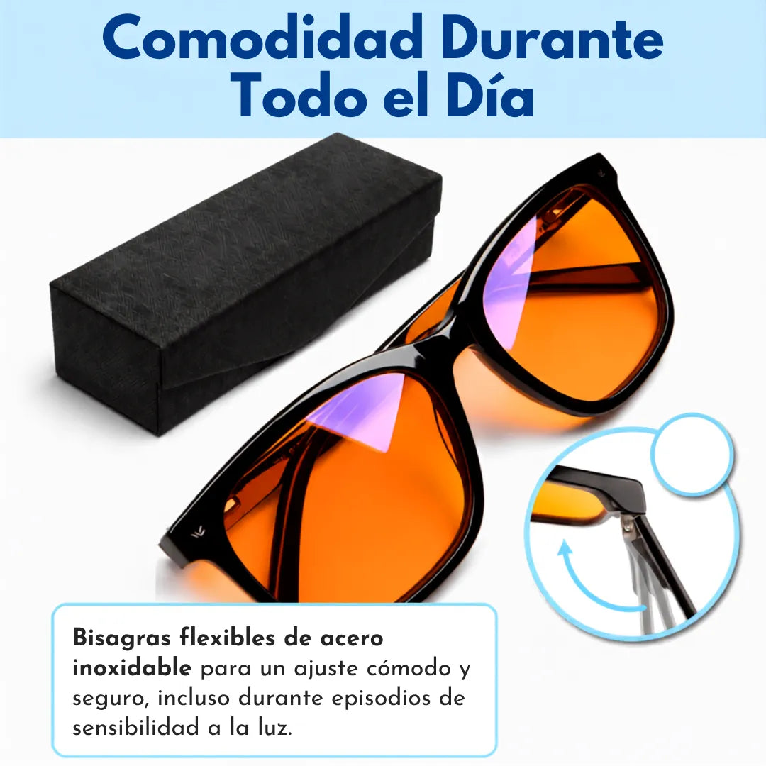 👓 Gafas Terapéuticas para la Migraña y Fotofobia