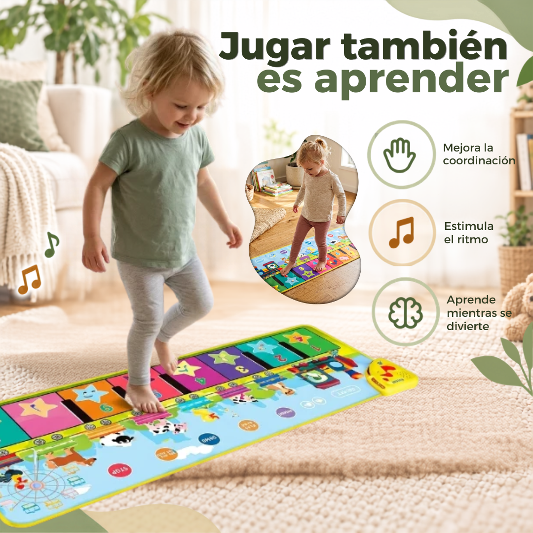 🎹 PianoPlay Kids™ Alfombra Musical Interactiva🎶