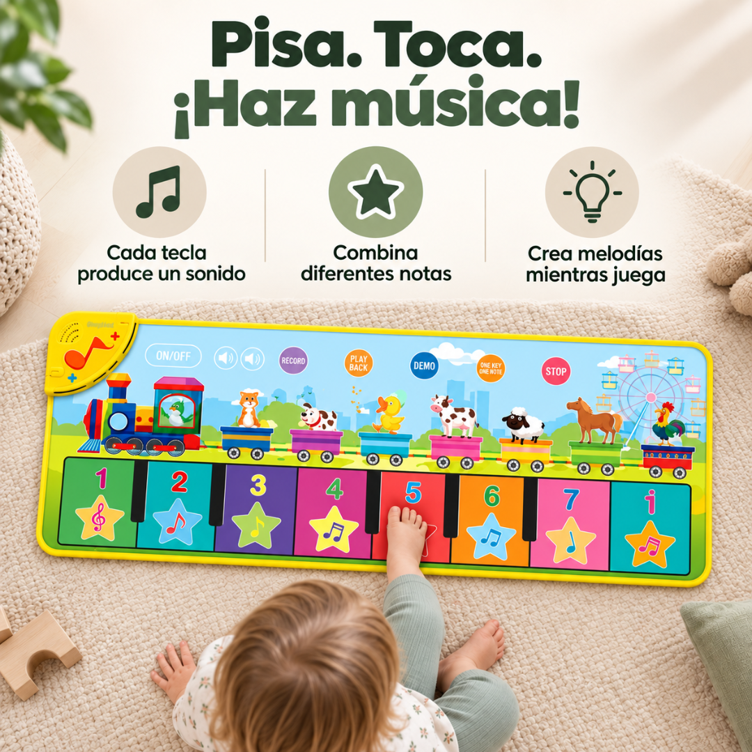 🎹 PianoPlay Kids™ Alfombra Musical Interactiva🎶