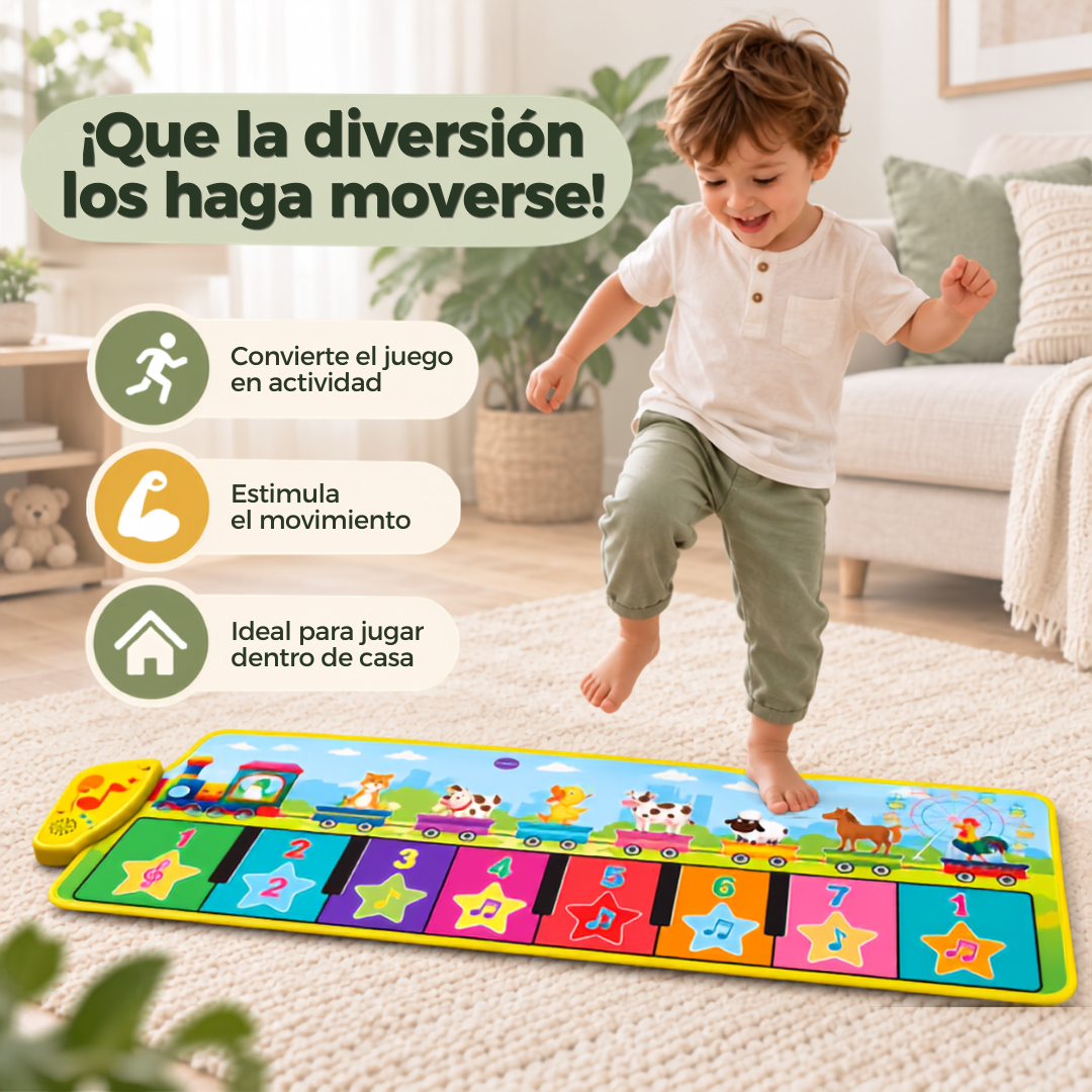 🎹 PianoPlay Kids™ Alfombra Musical Interactiva🎶