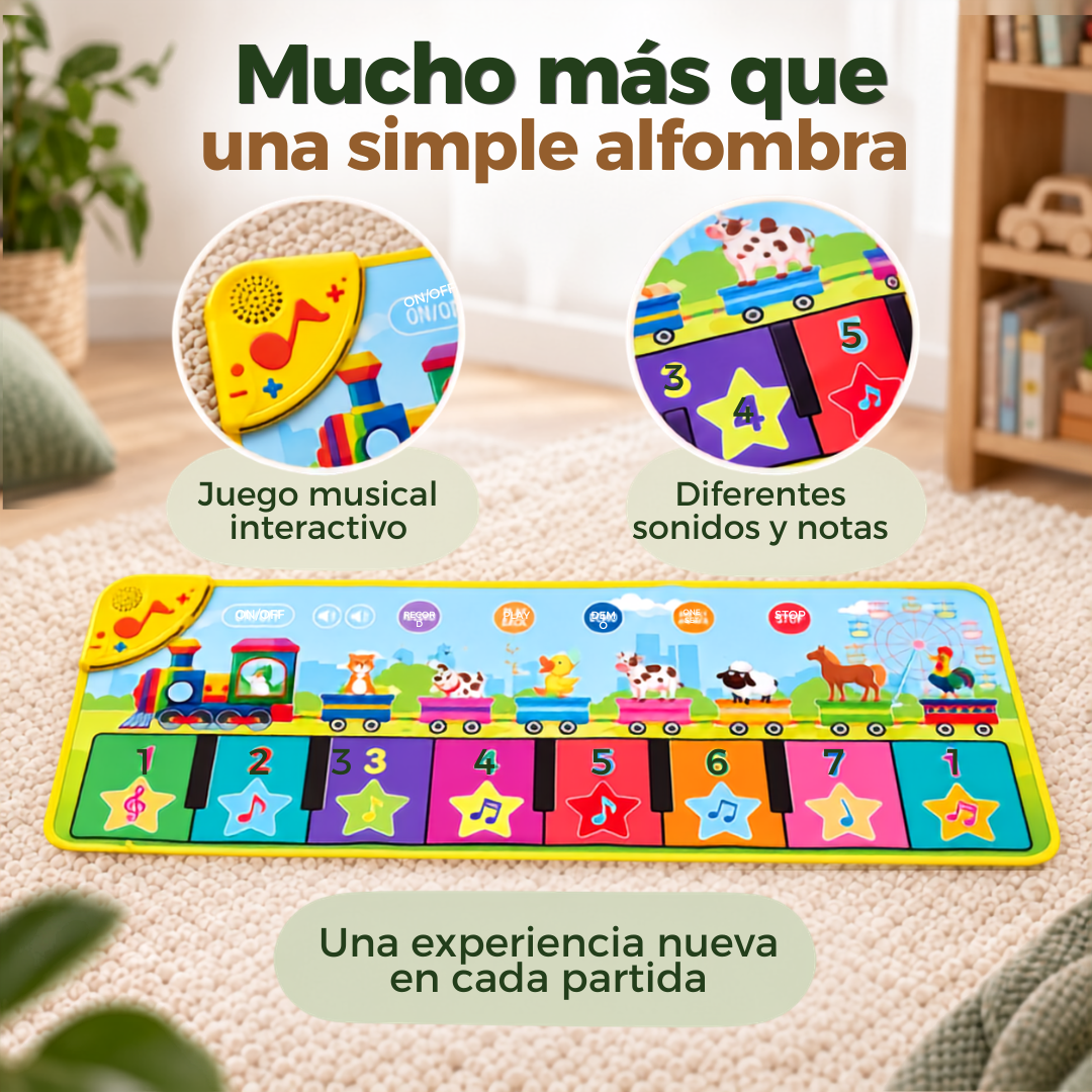 🎹 PianoPlay Kids™ Alfombra Musical Interactiva🎶