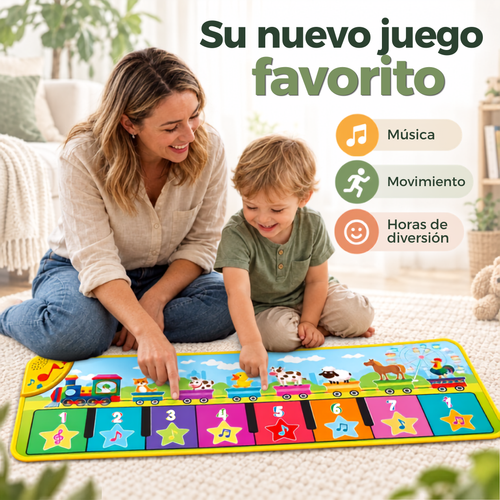 🎹 PianoPlay Kids™ Alfombra Musical Interactiva🎶