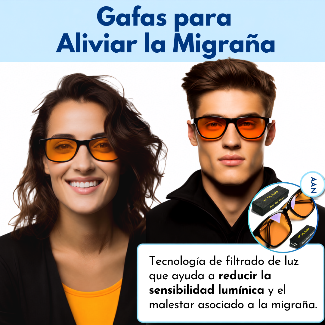 👓 Gafas Terapéuticas para la Migraña y Fotofobia