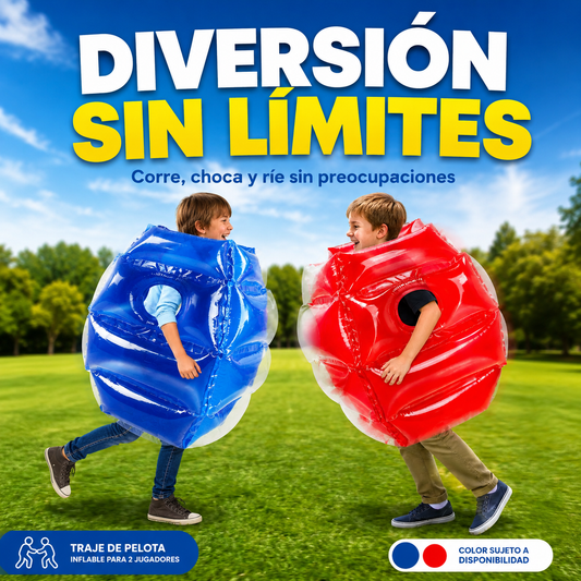 BumperFun™🔴🔵 Pack x2 Trajes de Pelotas Inflables