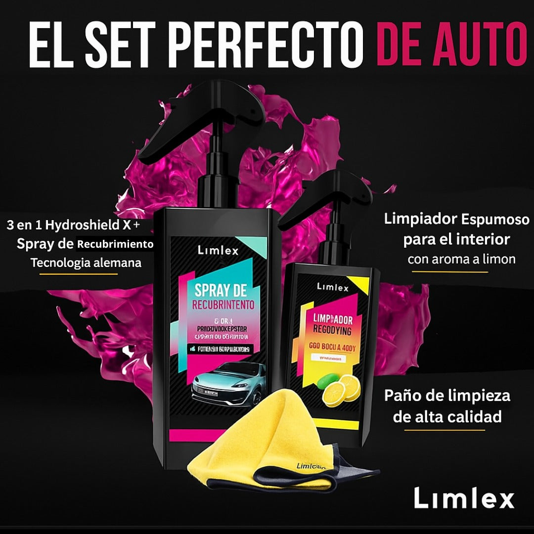 🚗✨Kit de cuidado del automóvil Limlex Platinum