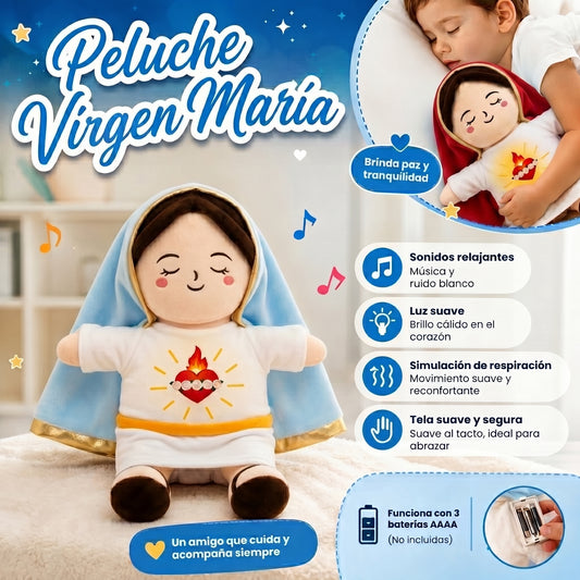 Peluche Respiratorio Virgen María