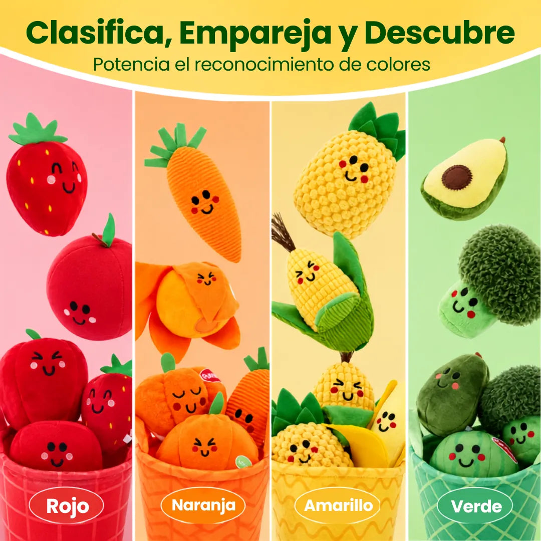 Set Sensorial HuggyVeggie™👶🏻🍇🍌