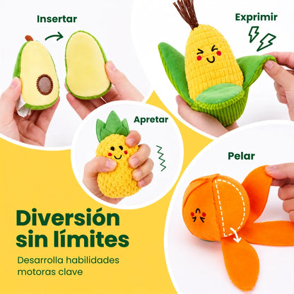 Set Sensorial HuggyVeggie™👶🏻🍇🍌