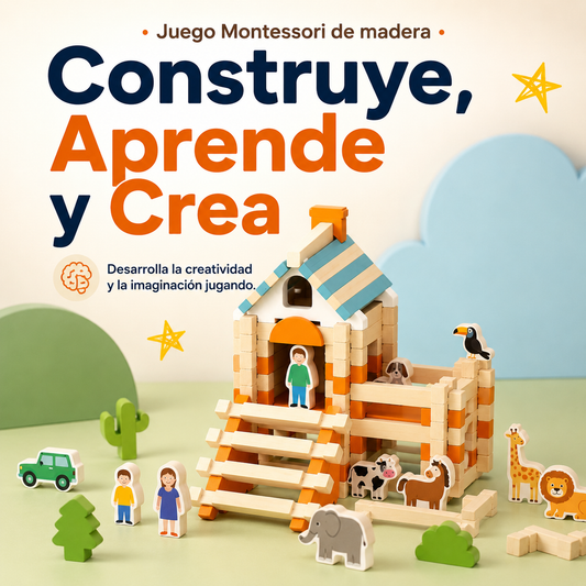 🪵 Bloques de Construcción Montessori™