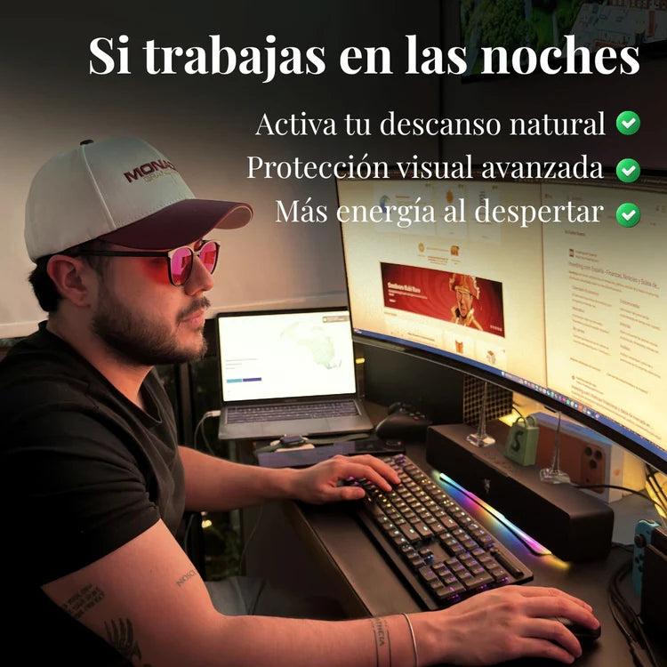 Gafas Terapéuticas para la Migraña y Fotofobia